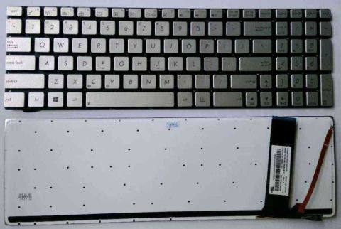 Asus N56, N76, N550, N550J N550JA, siyah klavye