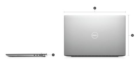 Dell XPS 17 9720 XPS97202000WP i9-12900HK 32 GB 1 TB SSD RTX3060 17'' Notebook