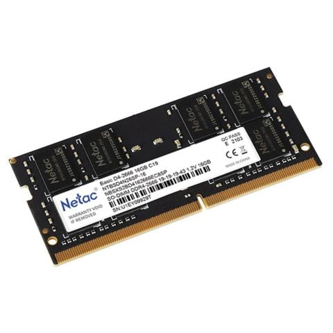 Netac Basic NTB 16GB 2666MHz DDR4 NTBSD4N26SP-16 RAM