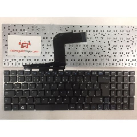 Samsung İle Uyumlu Np-Rv509, Np-Rv511, Np-Rv515, Np-Rv518, Np-Rv520 Notebook Klavye Siyah Tr