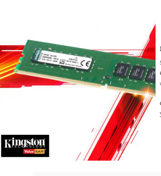 Kingston 32 GB 3200 MHz DDR4 CL22 KVR32N22D8/32 Ram