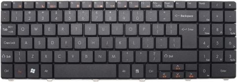 Packard Bell EasyNote TJ71 TJ73 TJ75 TJ76 NV52 NV53 siyah klavye