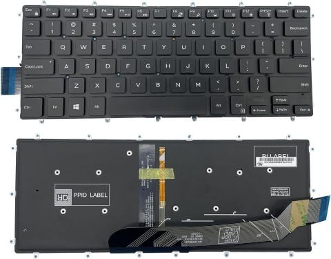 Dell inspiron 5568 5578 5368 5378 7368 7378 7466 13-5378 siyah klavye