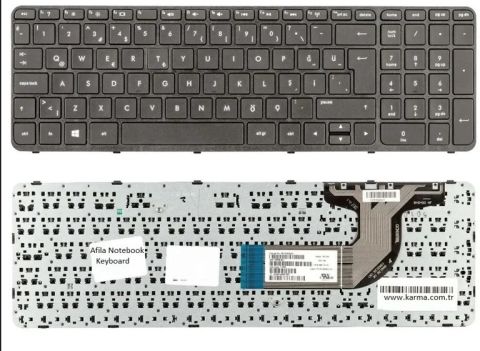 Hp PAVILION 15-P 15P 17F 17-F serisi siyah renk klavye