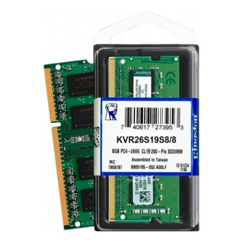 Kingston NTB 8GB 2666MHz DDR4 KVR26S19S8/8 NB