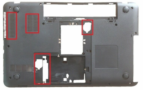 Toshiba Satellite L855 L855d S850 S855 V000271660 Alt Kasa Bottom Case