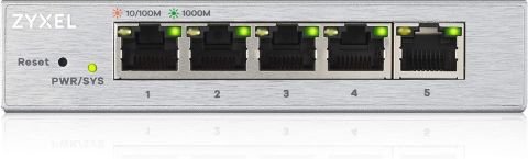 Zyxel GS1200-5HP 5 Port 10/100/1000 Mbps Gigabit Switch