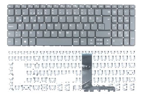 Lenovo V330-15ISK Uyumlu Notebook Klavyesi - Siyah - TR