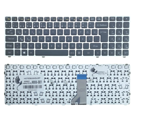 Casper TWD, 1565, 1598, 1599 Notebook Klavyesi (Gri TR)