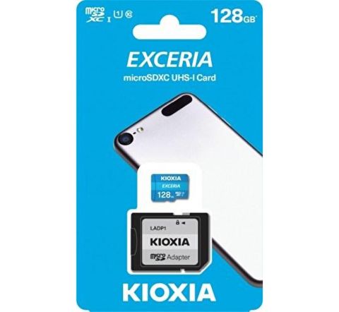 Kioxia 128GB Micro SDXC UHS-1 C10 LMEX1L128GG2