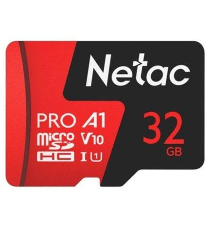 Netac 32GB MicroSDHC V10/A1/C10 NT02P500PRO-032G-R