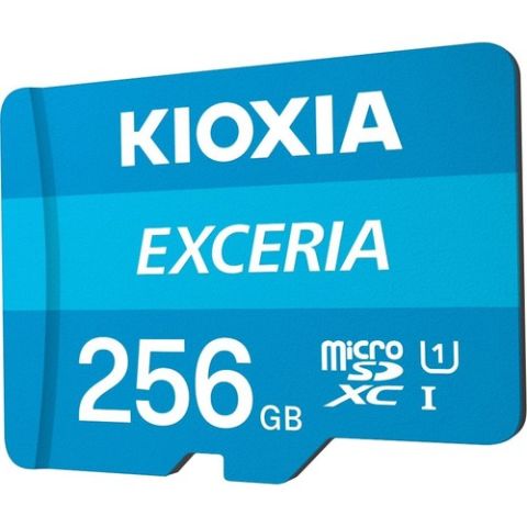Kioxia 256GB Micro SDXC UHS-1 C10 LMEX1L256GG2