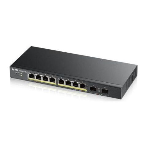 Zyxel GS1900-10HP 8 Port 10/100/1000 Mbps Gigabit Switch
