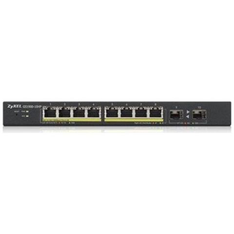 Zyxel GS1900-10HP 8 Port 10/100/1000 Mbps Gigabit Switch
