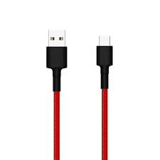 Xiaomi Örgülü USB Type C Kablo Kırmızı