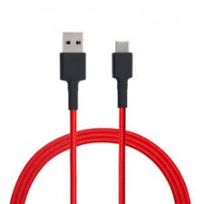 Xiaomi Örgülü USB Type C Kablo Kırmızı