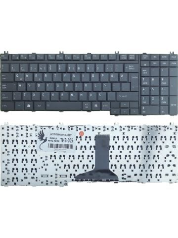 Toshiba Satellite P300 P200 P205 siyah klavye