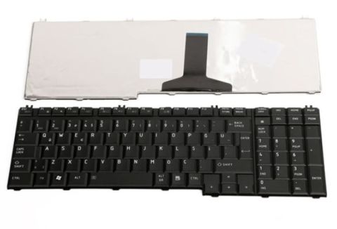 Toshiba Satellite P300 P200 P205 siyah klavye