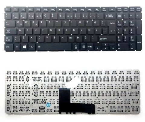 Toshiba Satellite L50-A s50t-a Serisi S50 S55 siyah