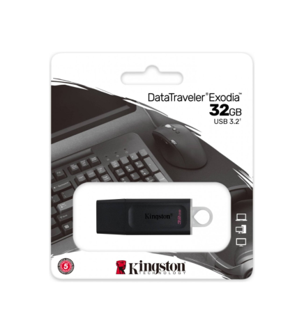 Kingston Exodia USB 3.2 Gen1 DTX/32GB 32 GB Flash Bellek