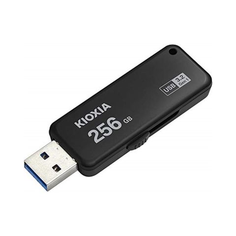 Kioxia U365 256GB USB3.2 GEN 1 LU365K256GG4 Siyah