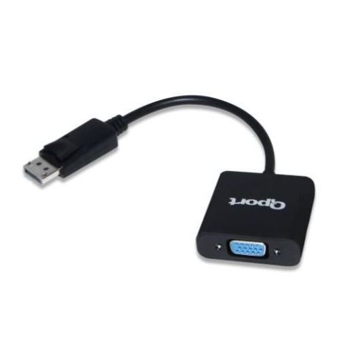 Qport Q-DP-VGA DisplayPort to VGA Dönüştürücü