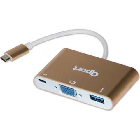 Qport Q-TV03 Laptop Docking Station