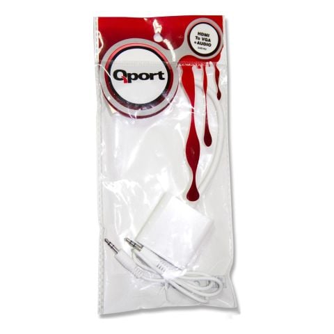 Qport Q-HD-VGJ HDMI to VGA Dönüştürücü