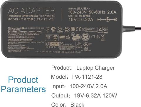 ASUS ORJINAL A15-120P1A, PA-1121-28, ADP-120RH Standart uç 5.5.2.5 19v 6.32a 120w Adaptör Şarj Cihazı