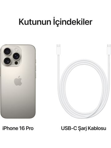 iPhone 16 Pro Max 1 TB Natürel Titanyum