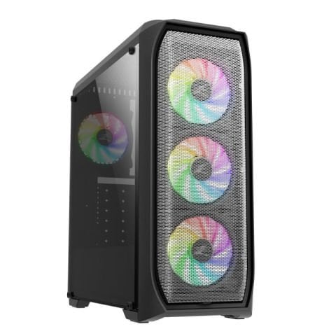 Zalman N5MF 4RGB Fan ATX Kasa Siyah PSU YOK