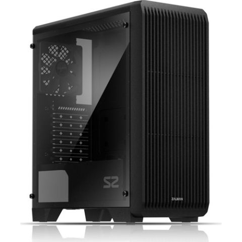 Zalman S2 TG Mid Tower Kasa Siyah PSU YOK