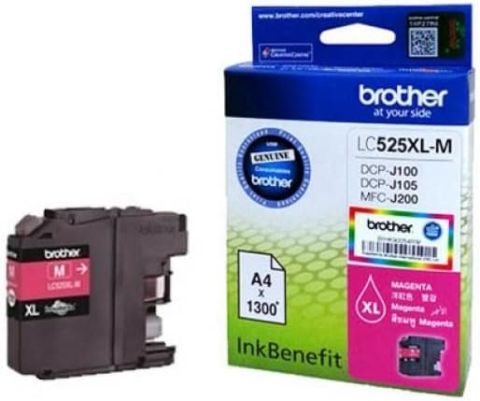 Brother LC535XL-M Kırmızı Kartuş Orjinal