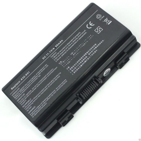 ASUS A31-T12 A32-T12 A32-T12J A32-X51 X51  X51C  X51H  X51L  X51R  X51RL X58  X58C  X58L  X58Le Batarya Pil