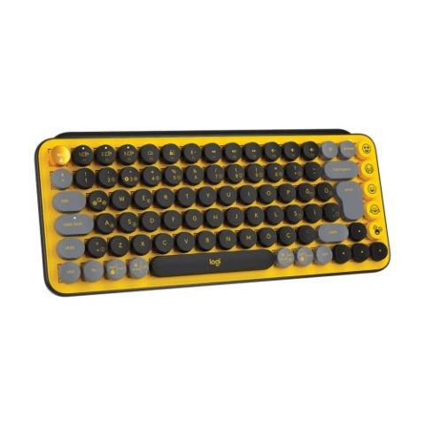 Logitech Pop Keys Klavye Sarı Siyah 920-010818