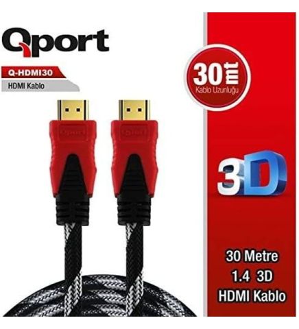Qport Q-HDMI30 30m Hdmi Kablo