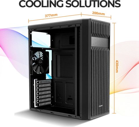 Zalman ZM-T6 Mid Tower Kasa Siyah PSU YOK