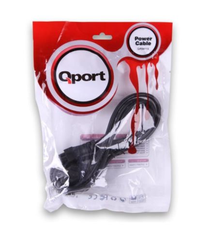Qport Q-POWY1.5 Yonca Ntb Power Kablosu 1.5 Metre