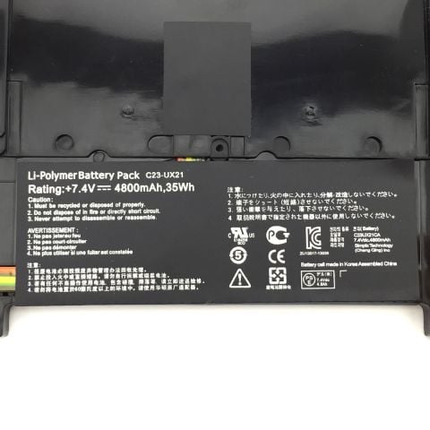 Asus C23-UX21 UX21 UX21A Ultrabook Zenbook UX21 UX21E Batarya Pil A++ 1.Kalite