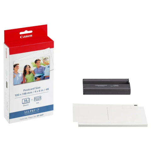 Canon KP-36IP Color INK Fotoğraf Kağıdı Seti