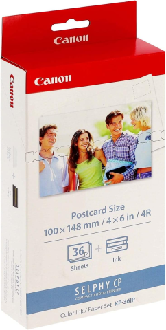 Canon KP-36IP Color INK Fotoğraf Kağıdı Seti