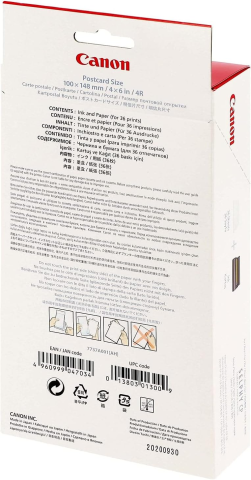 Canon KP-36IP Color INK Fotoğraf Kağıdı Seti