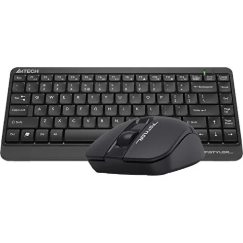 A4 Tech FG1112 Q Kablosuz Mini Klavye Mouse Siyah