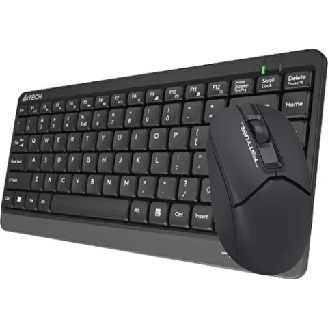 A4 Tech FG1112 Q Kablosuz Mini Klavye Mouse Siyah