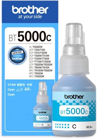 Brother BT5000C Mavi Mürekkep Orjinal