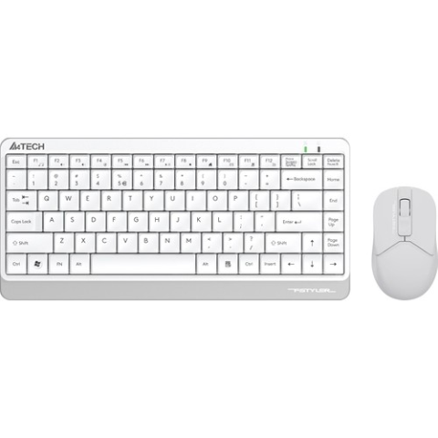 A4 Tech FG1112 Q Kablosuz Mini Klavye Mouse Beyaz