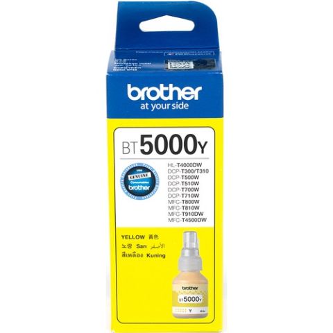 Brother Bt 5000Y /Dcp T300 Dcp T500W Dcp T700W Mfc T800W / Mfc 91 Sarı Mürekkep Orjinal