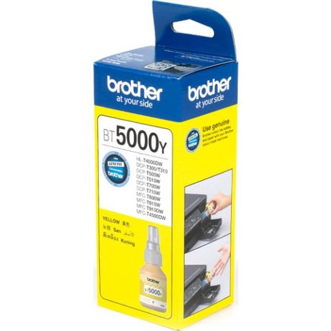Brother Bt 5000Y /Dcp T300 Dcp T500W Dcp T700W Mfc T800W / Mfc 91 Sarı Mürekkep Orjinal