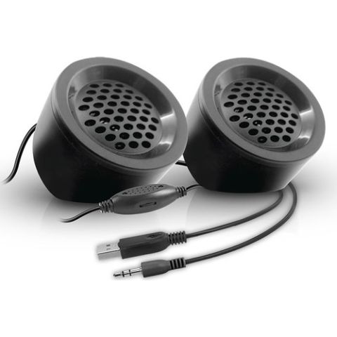 Snopy SN-03A 2.0 Siyah 2Wx2 USB Mini Speaker