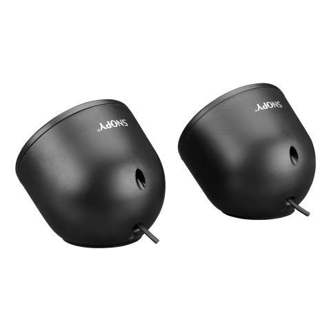 Snopy SN-03A 2.0 Siyah 2Wx2 USB Mini Speaker